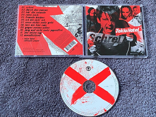 Tokio hotel schrei cd rare - tokio,