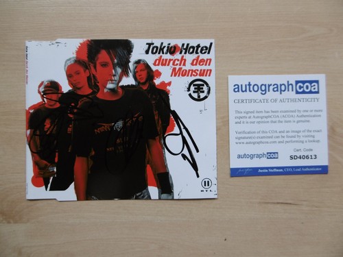 Tokio hotel autografi firmati - tokio,