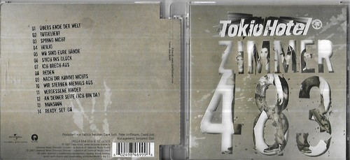 Titres tokio hotel - cd,